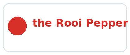 The Rooi Pepper